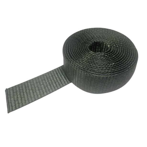 TAŚMA WOJSKOWA 50MM KOLOR CIEMNY ZIELONY  Produkt: 612