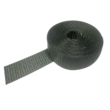 TAŚMA WOJSKOWA 50MM KOLOR CIEMNY ZIELONY Produkt: 612