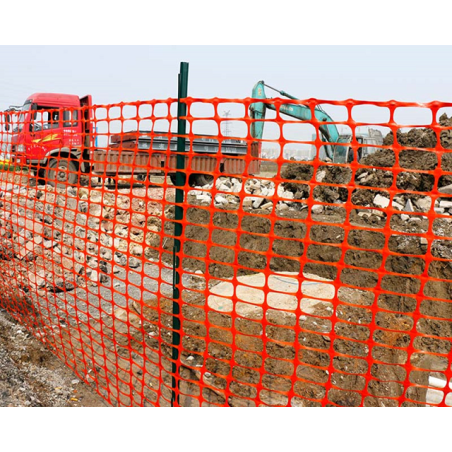 SIATKA DROGOWA BUDOWLANA ODGRZADZAJĄCA POMARŃCZOWA Produkt: 618