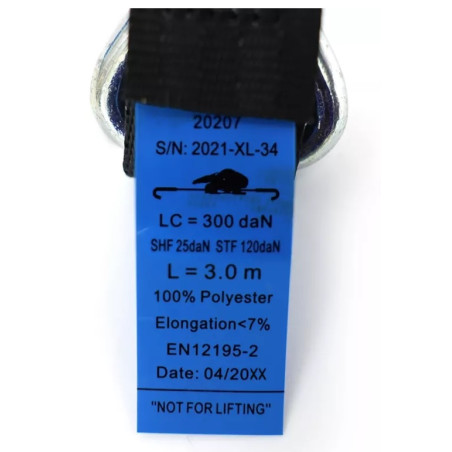 PAS Z AUTOMATYCZNYM ZWIJACZEM 25MM L-3M Produkt: 627